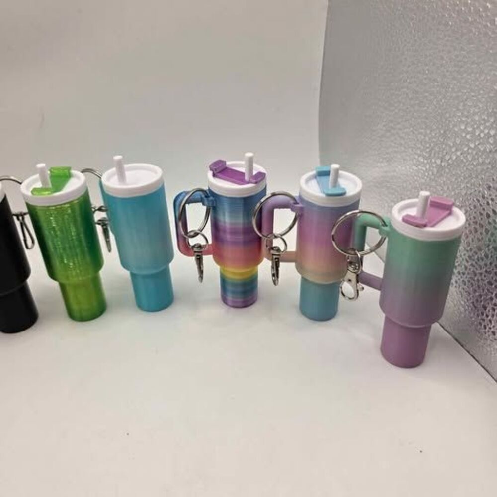 ​✨ Adorable Mini Tumbler Keychains | Perfect Gift or Party Favor $3 each can mak